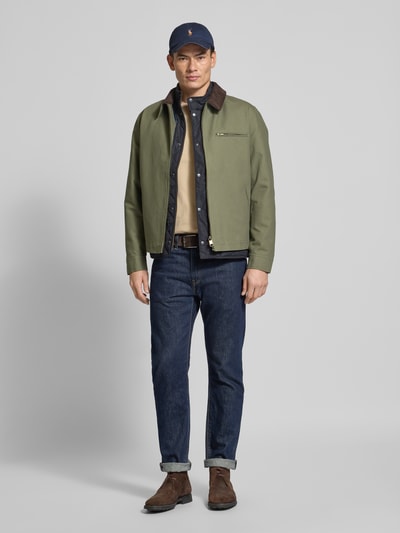 Tommy Hilfiger T-shirt o kroju regular fit z czystej bawełny Beżowy 1