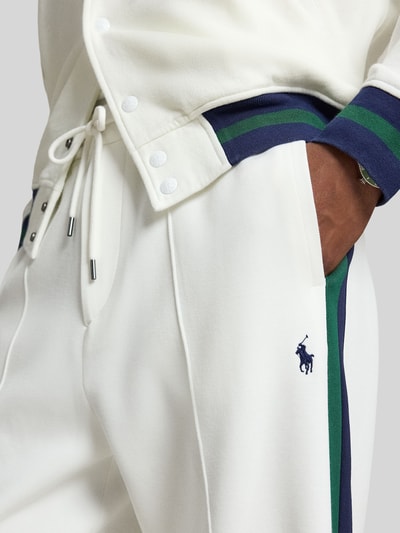 Polo Ralph Lauren Spodnie dresowe o kroju regular fit z mieszanki bawełny Zielony 3