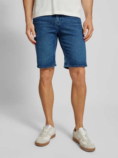 Tommy Hilfiger Regular Fit Jeansshorts im 5-Pocket-Design Modell 'BROOKLYN' Dunkelblau 4