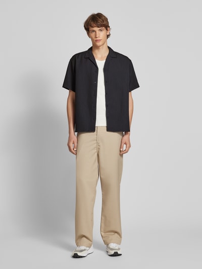 Jack & Jones Freizeithemd mit Knopfleiste Modell 'MASSIMO' Black 1