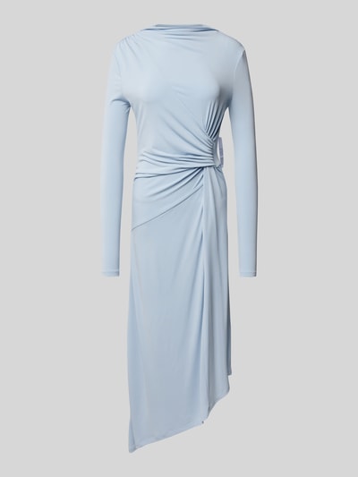 Forever New Abendkleid mit gelegten Falten Blau 2