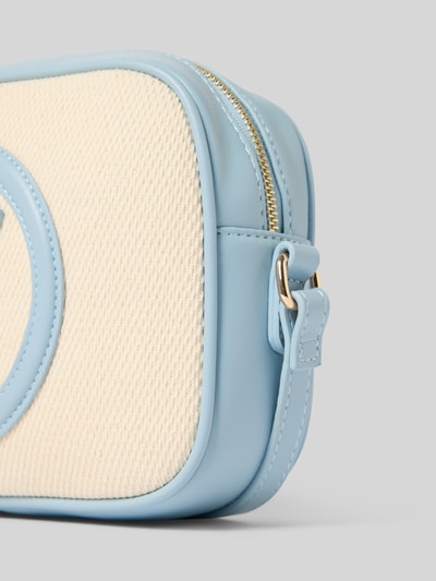 VALENTINO BAGS Torebka z aplikacją z logo model ‘COVENT’ Błękitny 2