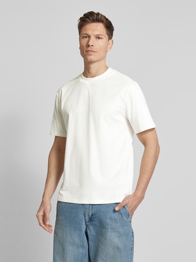 HUGO T-shirt met ronde hals, model 'Dapolino' Offwhite - 4