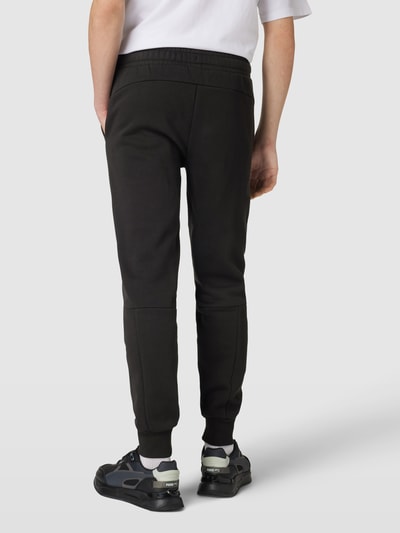 PUMA PERFORMANCE Sweatpants mit Label-Print Modell 'ESS BLOCK x TAPE' Black 5