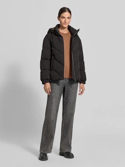 Marc Cain Steppjacke mit Zweiwege Reißverschluss Black 1