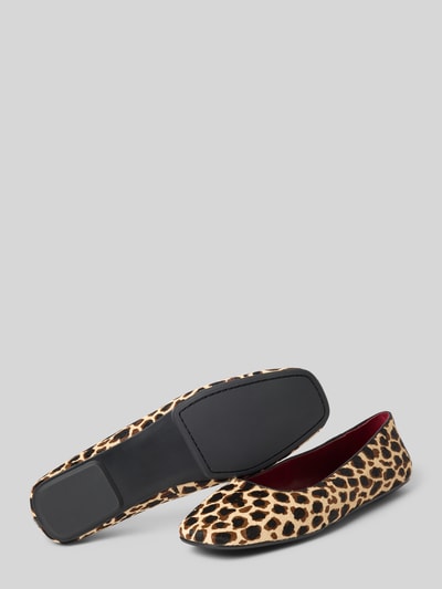 Marc Cain Bags & Shoes Ballerina's met all-over dierenprint Beige - 4