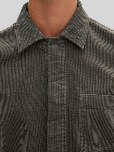 Marc O'Polo Oversized Cordhemd mit Woll-Anteil Dunkelbraun 3