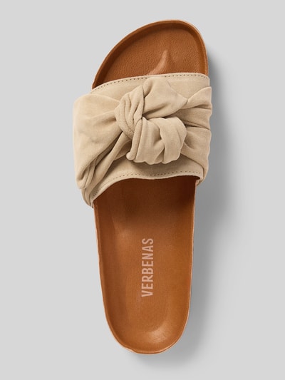 Verbenas Sandalette aus Leder Modell 'ROXY' Ecru 3