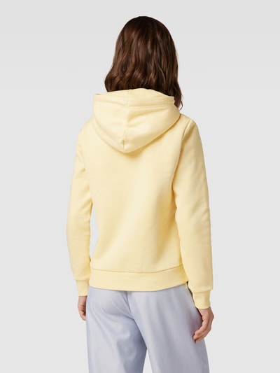 Gant Hoodie mit Kapuze Hellgelb 5