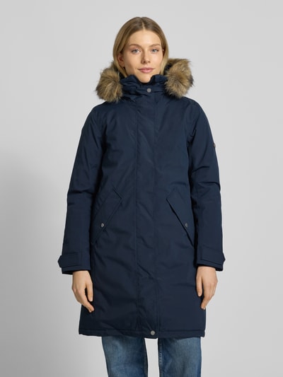 Didriksons Parka mit Pattentaschen Modell 'ERNA' Dunkelblau 4