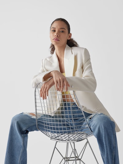 Magda Butrym Blazer mit Reverskragen Weiß 6