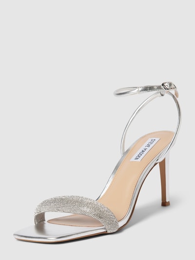 Steve Madden Sandaletten mit Strasssteinbesatz Modell 'ENTICE' Silber 2