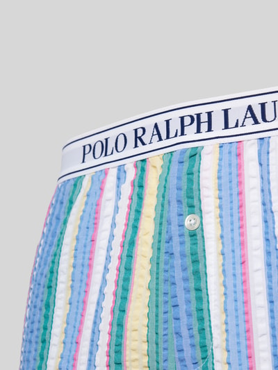 Polo Ralph Lauren Korte pyjamabroek met streepmotief Blauw - 2