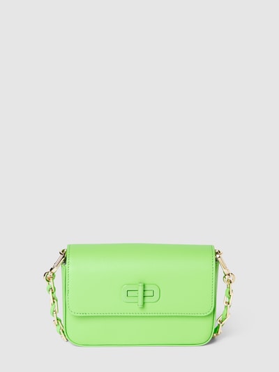 Tommy Hilfiger Micro Bag mit Label-Applikation in metallic Modell 'HERO' Neon Gruen 2