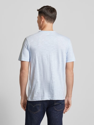 Tom Tailor T-shirt met melangelook Blauw - 5