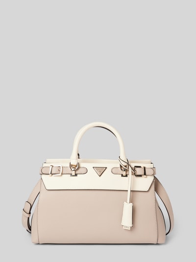 Guess Handtas met labelapplicatie, model 'ECO ALI LUXURY' Taupe - 2