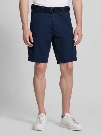 Petrol Regular Fit Bermudas mit Cargo-Taschen Marine 4