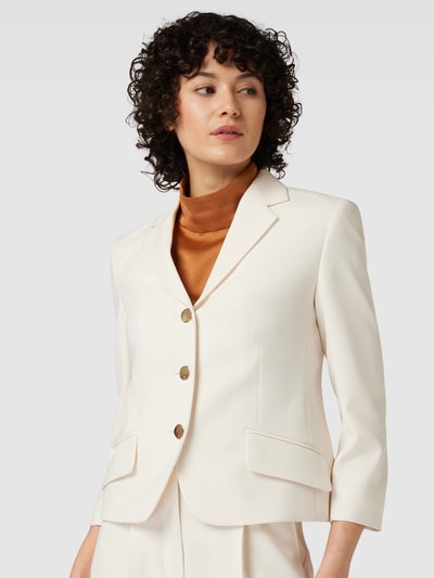 Max Mara Studio Blazer met klepzakken, model 'CANCAN' Offwhite - 3