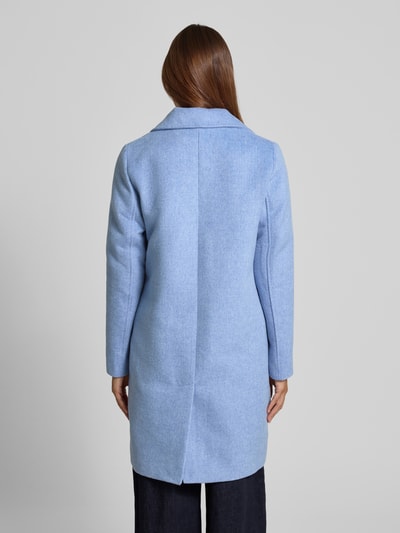 Tom Tailor Płaszcz o kroju regular fit z dodatkiem wełny Jasnoniebieski 5