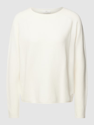 Fynch-Hatton Strickpullover mit Rundhalsausschnitt Offwhite 2