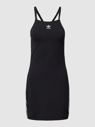 adidas Originals Mini-jurk met labelprint Zwart - 2