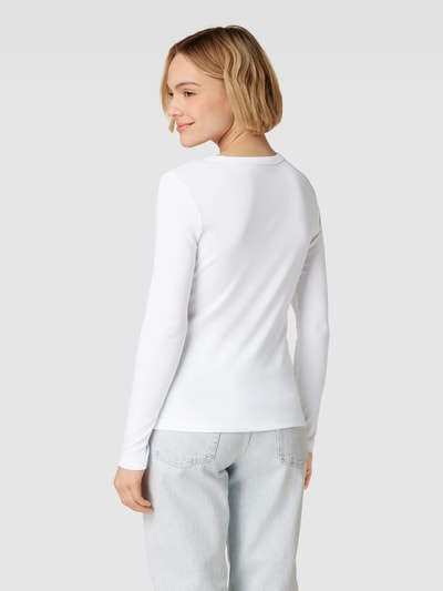Esprit Longsleeve mit Rundhalsausschnitt Weiß 5