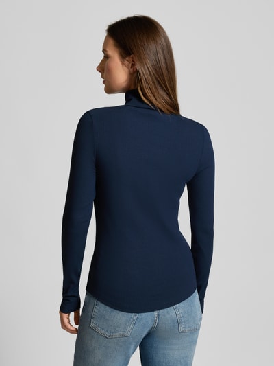 Tommy Hilfiger  Slim fit shirt met lange mouwen van viscosemix Marineblauw - 5