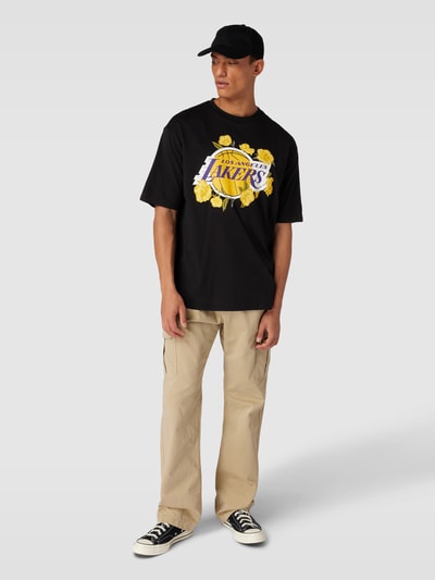 New Era T-Shirt mit Motiv-Print Black 1