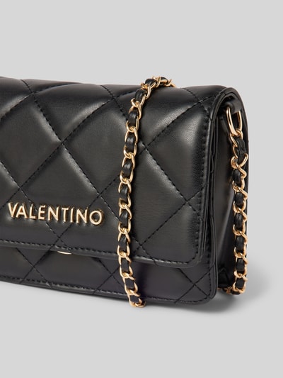 VALENTINO BAGS Umhängetasche mit Steppnähten Modell 'OCARINA' Black 2