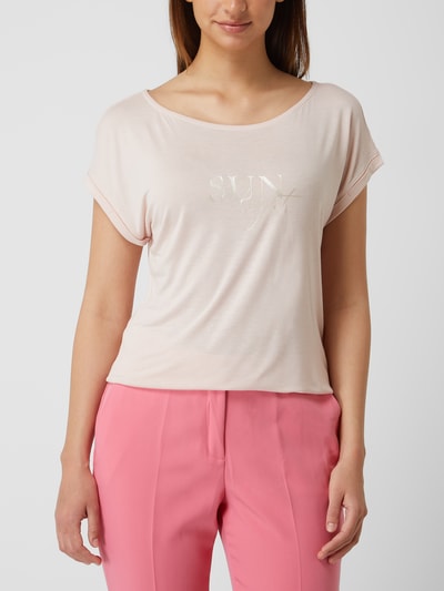 Esprit Collection T-shirt met tekstprint  Lichtroze - 4