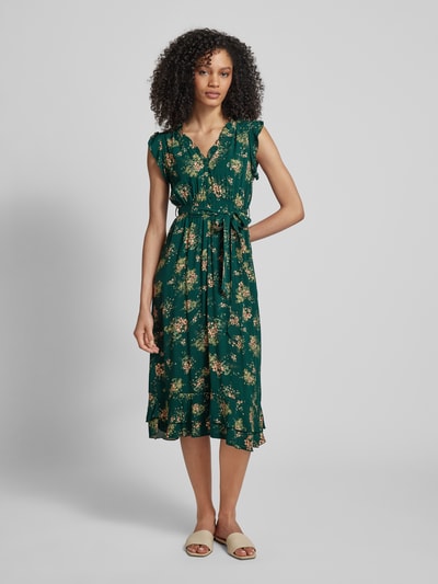 Apricot Midi-jurk met all-over motief Groen - 4