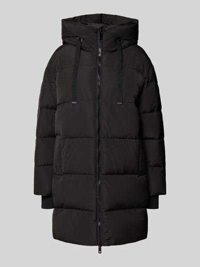 MOS MOSH Płaszcz puchowy zapinany na zamek błyskawiczny dwustronny Czarny 2