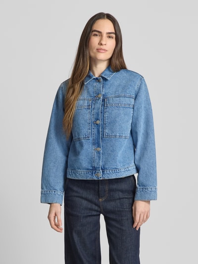 Soyaconcept Jeansjack van puur katoen, model 'DOLORES' Jeansblauw - 4