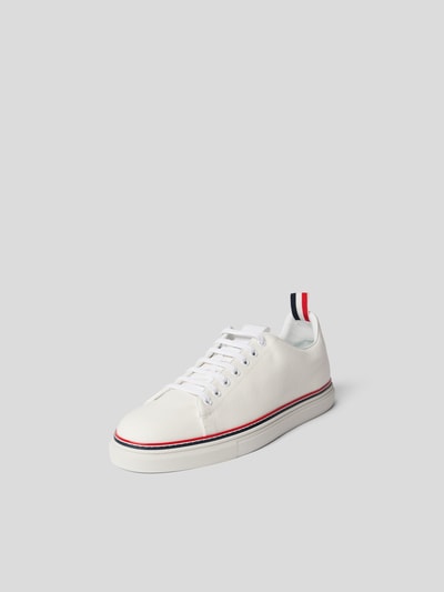 Thom Browne Sneaker mit Kontraststreifen Weiß 2