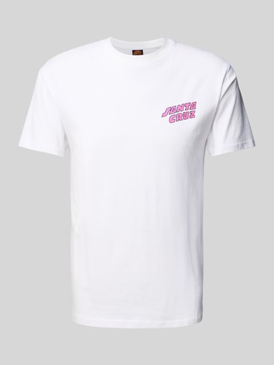 SANTA CRUZ T-Shirt mit Motiv-Print Weiss 2