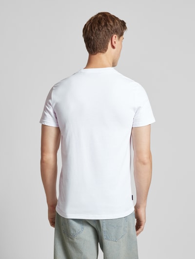 Superdry T-Shirt mit Label-Stitching Weiss 5