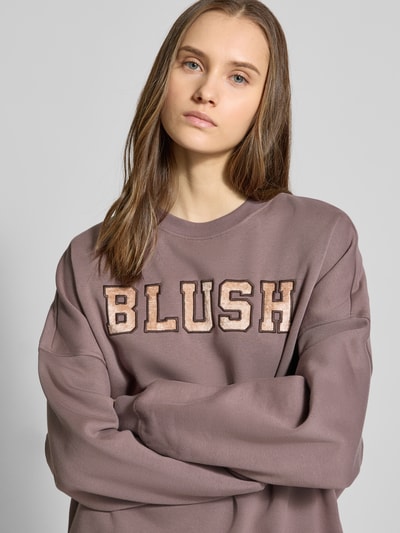 Only Relaxed Fit Sweatshirt mit Baumwoll-Anteil Modell 'KAITLYN' Mauve 3