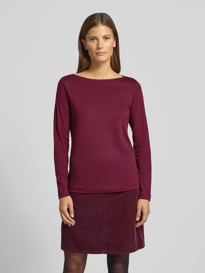 Christian Berg Woman Bluzka z długim rękawem z dekoltem okrągłym Wiśniowy 4