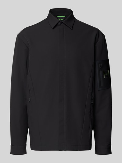 BOSS Green Kurtka funkcyjna Regular Fit z wodoodpornego materiału model „ST_EXPEDIT PADDED L” Czarny 2
