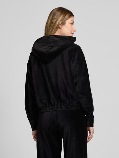 Jake*s Casual Oversized Sweatjacke mit Kapuze Black 5