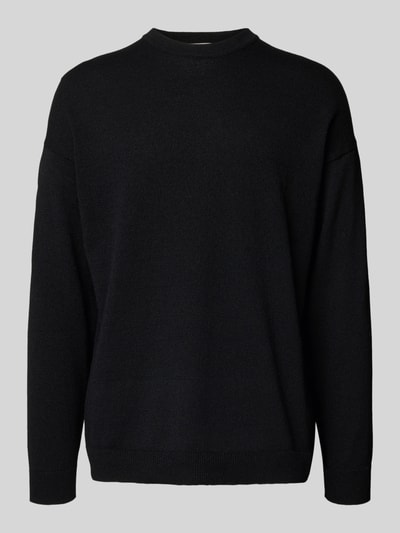 Only & Sons Regular fit gebreide pullover met katoen, model 'JOB' Zwart - 2