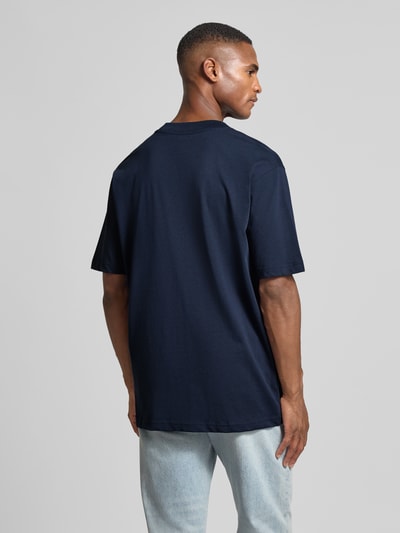 SELECTED HOMME Regular Fit T-Shirt aus reiner Baumwolle Modell 'COLMAN' Marine 5