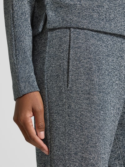 OPUS Stoffhose in verkürzter Passform Modell 'Misha' Dunkelblau 3