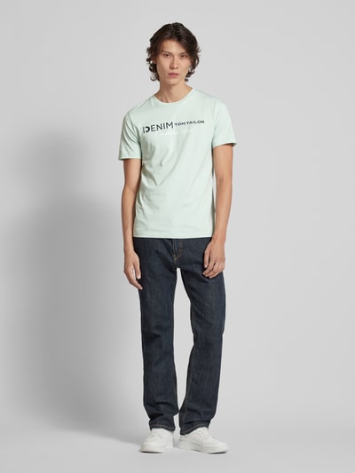 Tom Tailor Denim T-Shirt mit Rundhalsausschnitt Mint 1