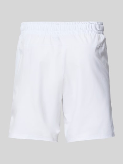EA7 Emporio Armani Sweatshorts mit elastischem Bund Weiss 5