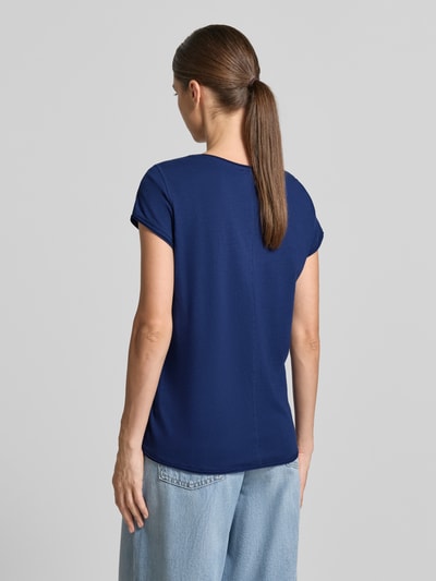 s.Oliver RED LABEL t-shirt o kroju regular fit z czystej bawełny Granatowy 5