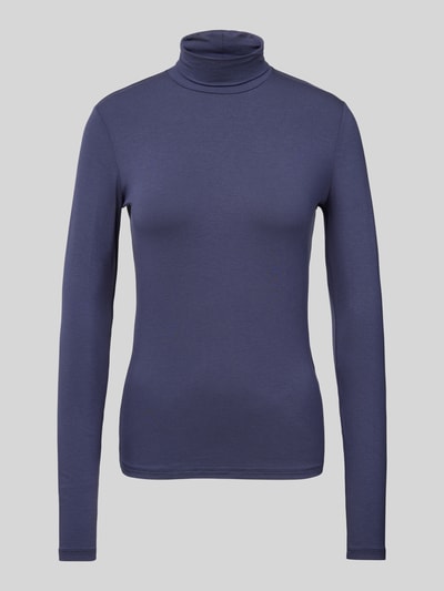 Weekend Max Mara Shirt met lange mouwen en opstaande kraag, model 'MULTIF' Marineblauw - 2