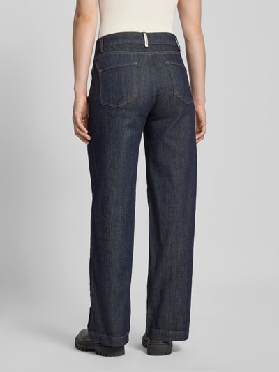 Buena Vista Jeansy z szerokimi nogawkami i wpuszczanymi kieszeniami Ciemnoniebieski 5