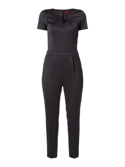 HUGO Jumpsuit aus Satin Black 2