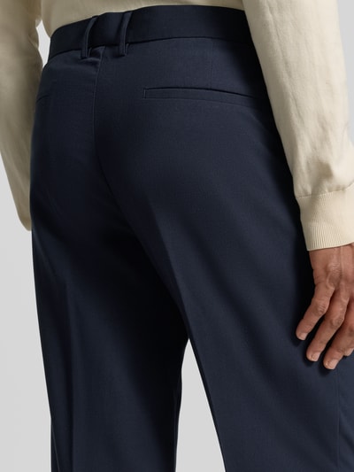 Lindbergh Slim Fit Stoffhose mit Viskose-Anteil Marine 3